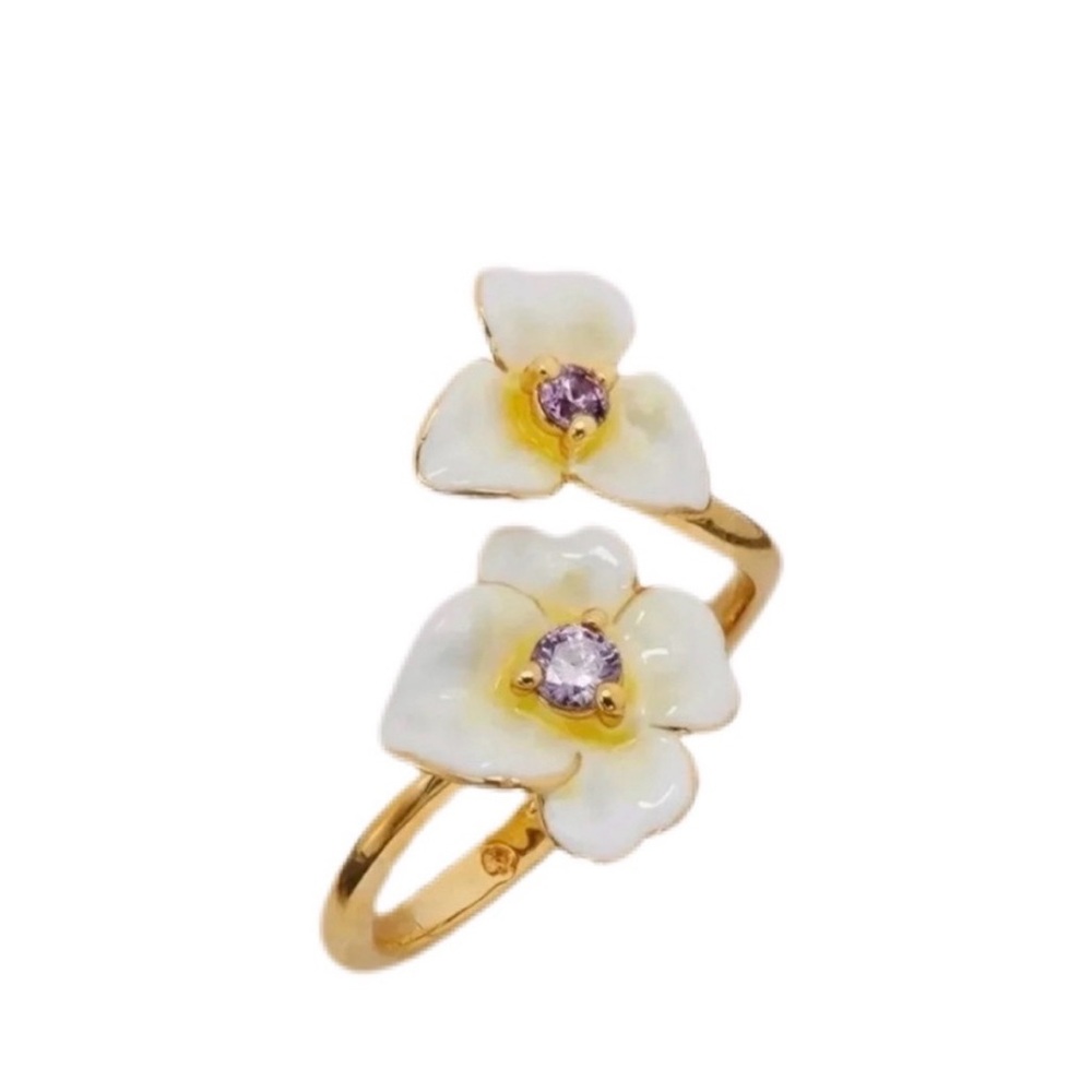 Kate Spade PRECIOUS‎ PANSY RING NWT
